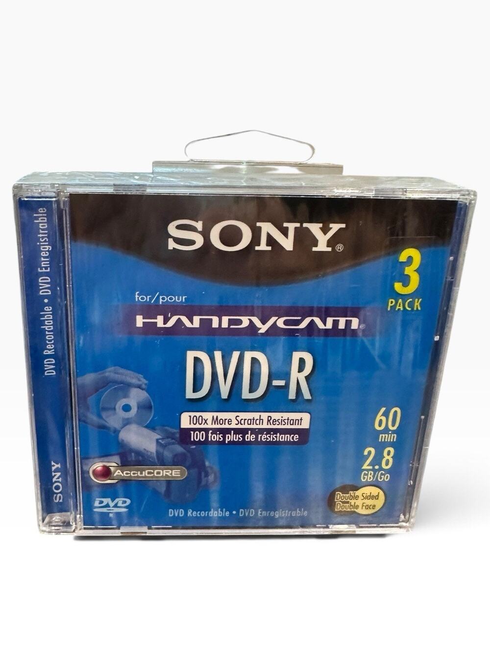 Sony Handycam Mini DVD-R Blank 3 Pack 1.4GB 30 Min Single Sided Sealed DMR30